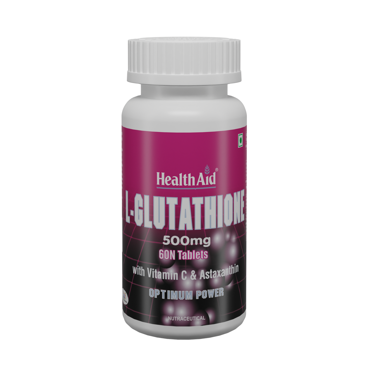 L-Glutathione 500mg with Vitamin C & Astaxanthin