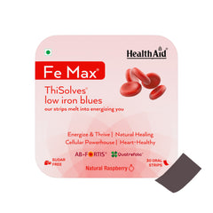 Fe Max (Natual Raspberry Flavour) Sugar Free - 30 Oral Strips