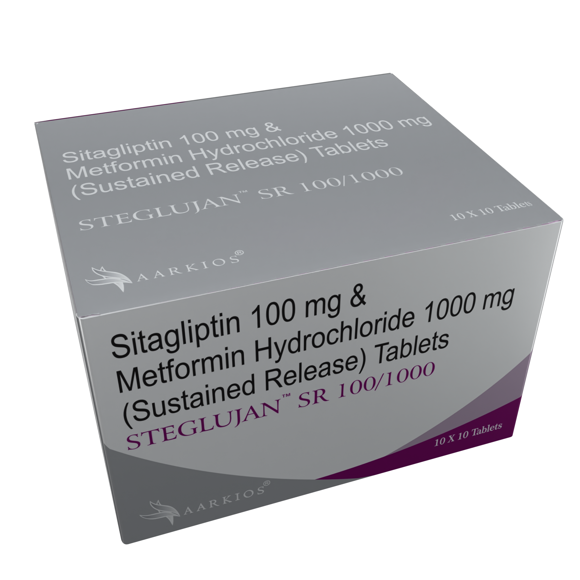 Steglujan™ SR 100/1000 - 10 Tablets ( Pack of 3 Strips )