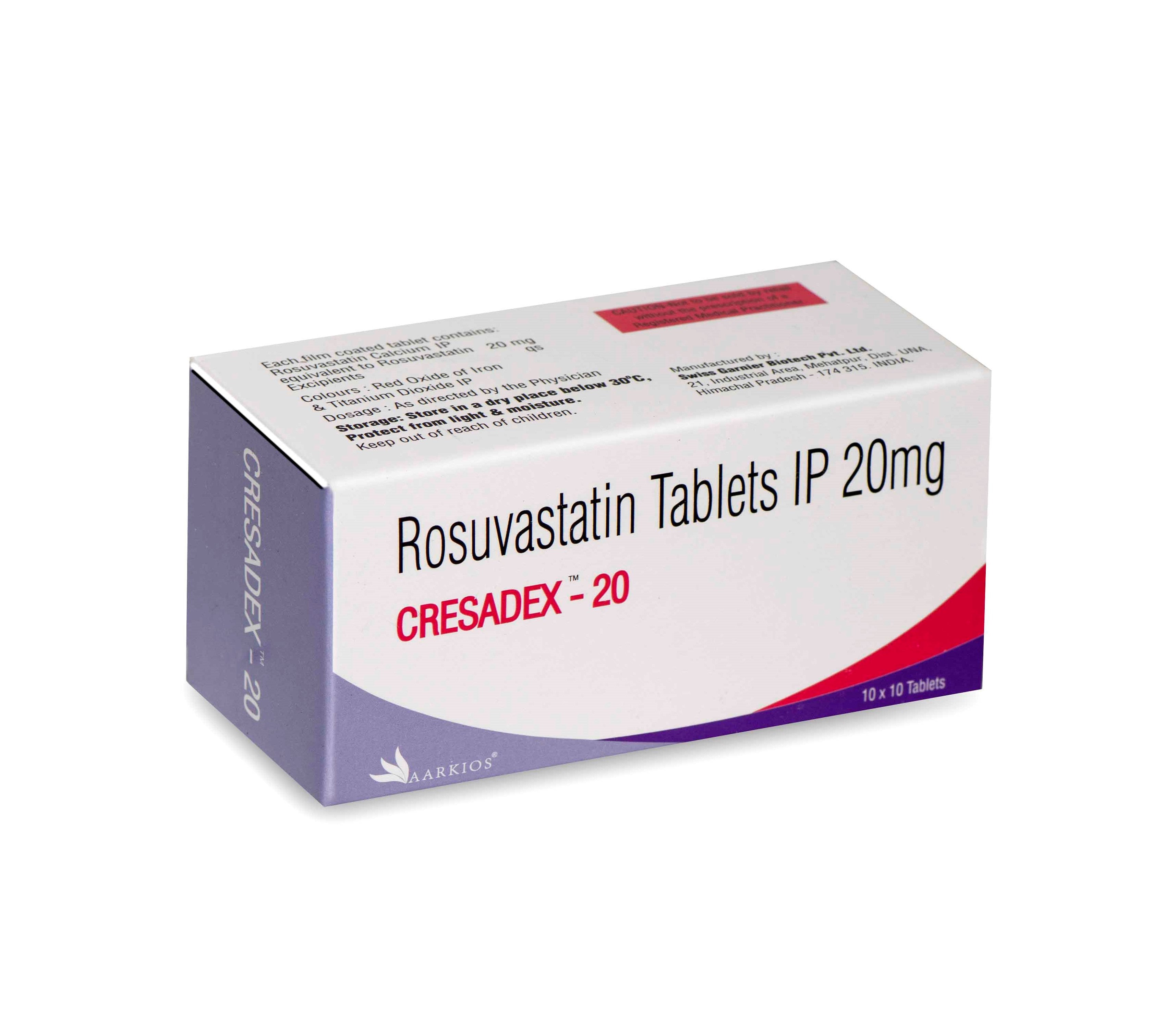 Cresadex™ 20 - 10 Tablets ( Pack of 3 Strips )