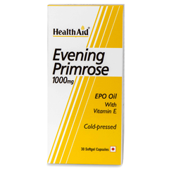Evening Primrose Oil 1000mg With Vitamin E - 30 Softgel Capsules