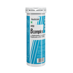 Vegan B Complex With Multivitamins, Electrolytes (Mango Flavour) - 10 Effervescent Tablets
