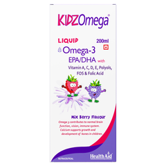 KidzOmega (Omega 3 Syrup for Children) - 200ml Liquid