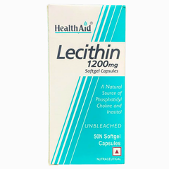 Lecithin 1200mg - 50 Softgel Capsules