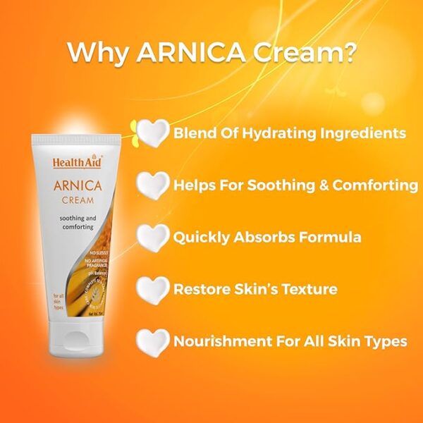 HealthAid Arnica Cream - 75 ml - Image 3