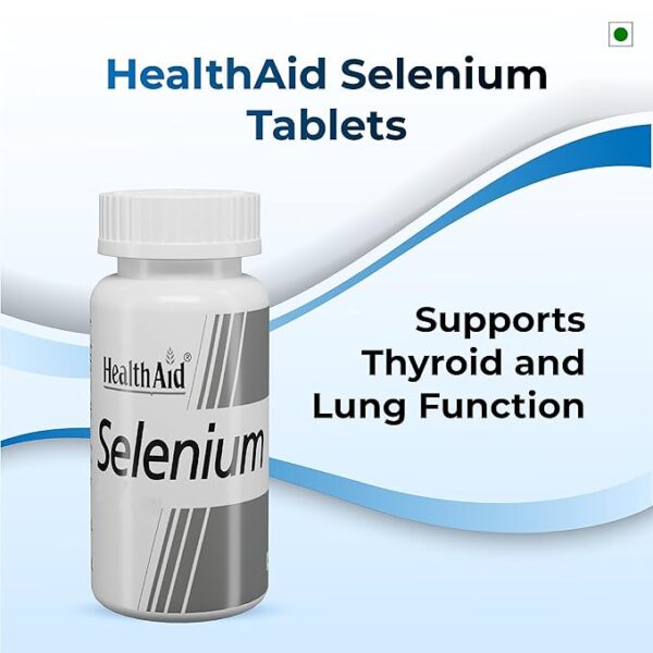 HealthAid Selenium 200mcg -60 Tablets - Image 5