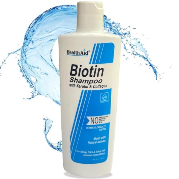 HealthAid Biotin Shampoo with Keratin & Collagen-200mL