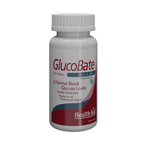 HealthAid GlucoBate - 60 Tablets - Image 5